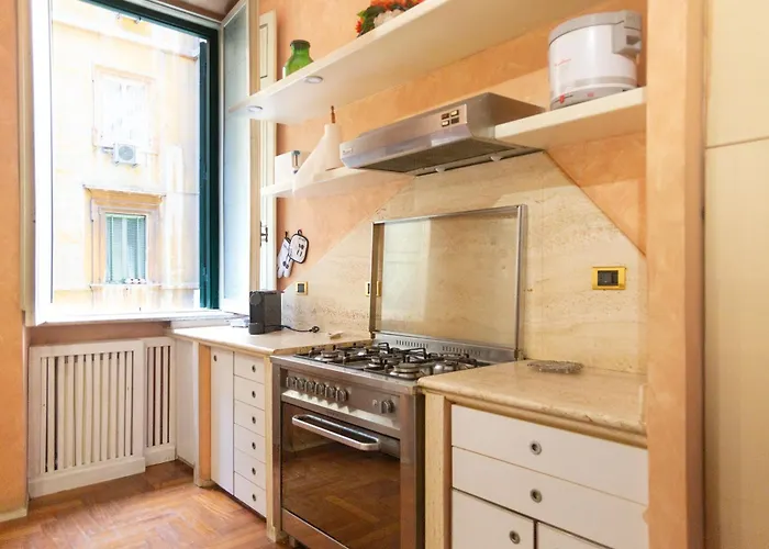 Apartament Elegante Quadrilocale Via Silla - Vaticano